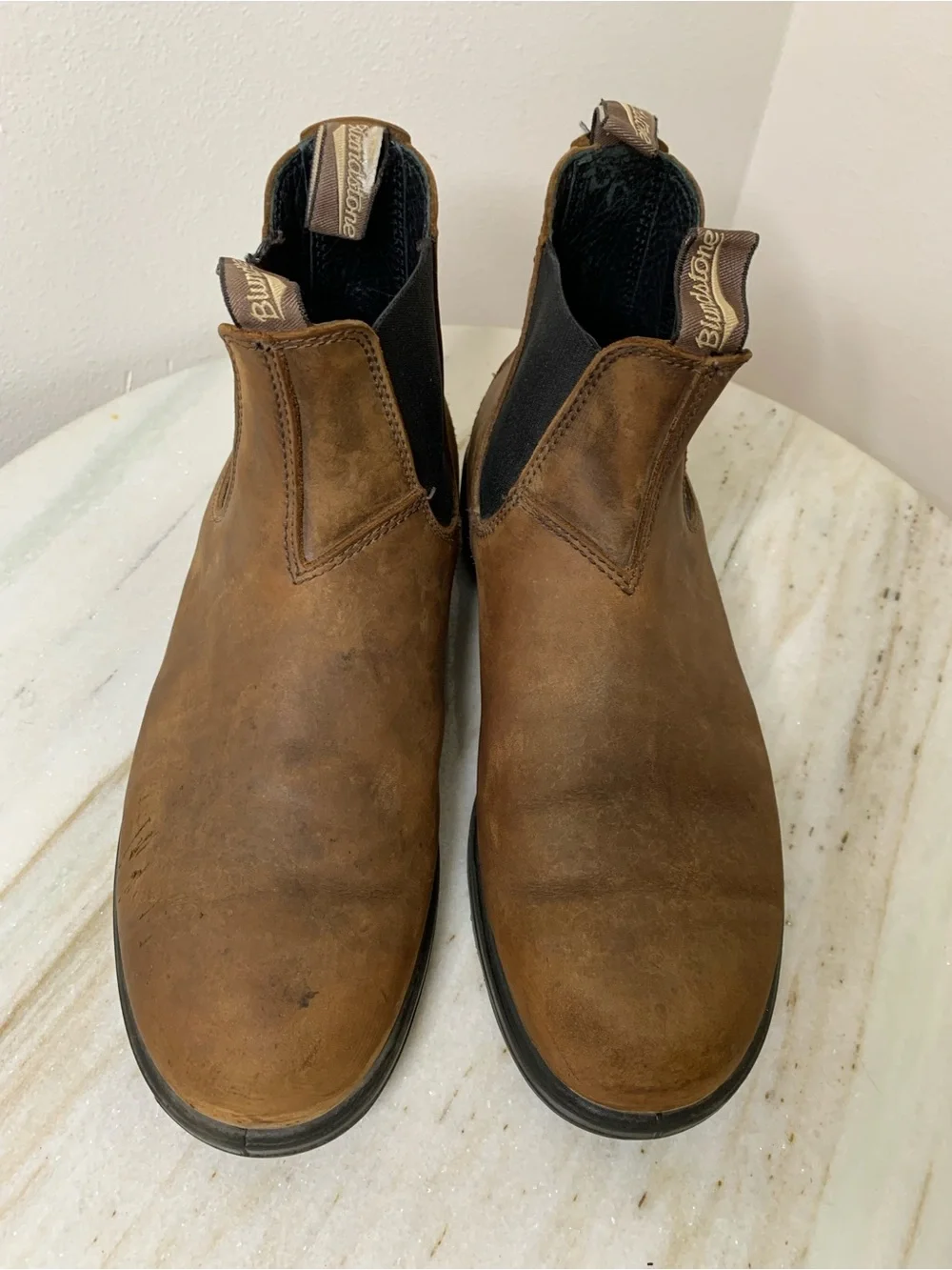 Blundstone boots Chelsea sz 11 men’s brown leather pull on